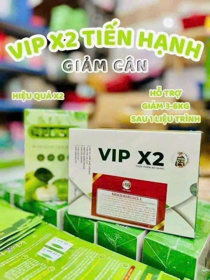 Giảm cân Tiến Hạnh vip x2 mẫu mới( tặng detox)