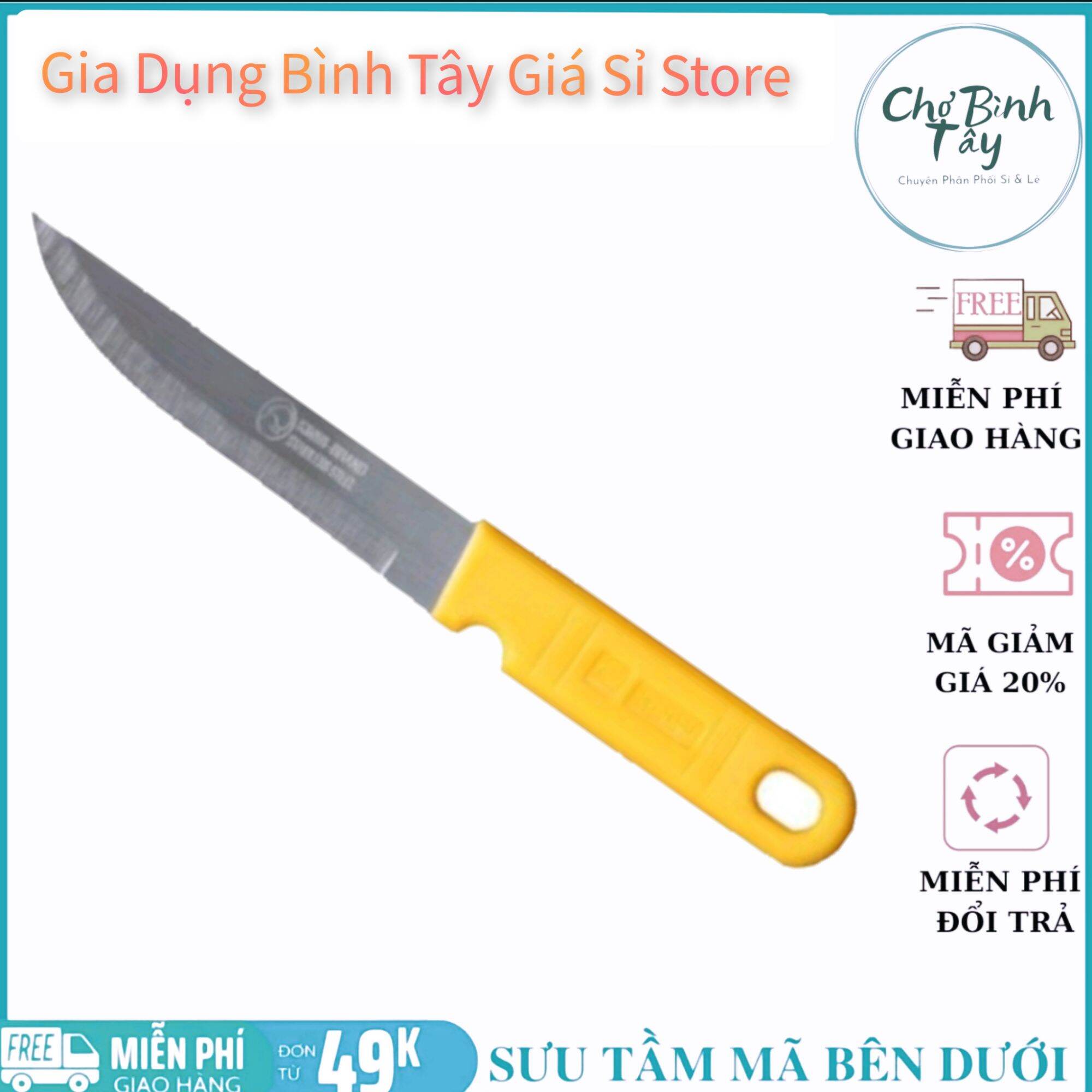 10 cây dao thái lan giá rẻ gọt trái cây, dao thái lan cắt hàng giá rẻ sinh viên