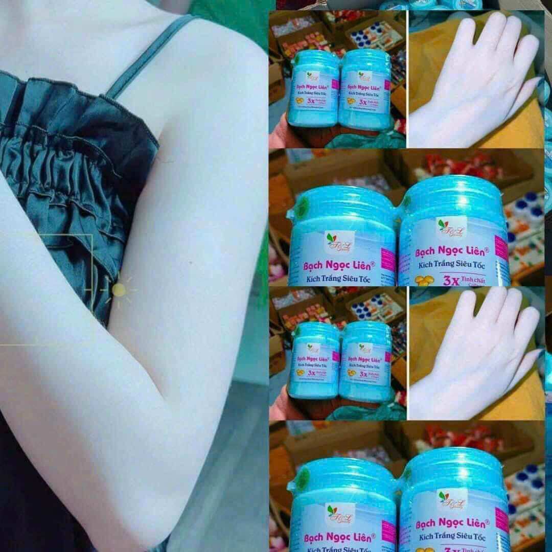 Kem kích trắng bạch ngọc liên