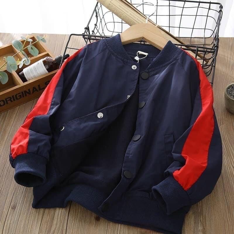 Áo bomber bé trai/ gái có sẵn, max 55kg