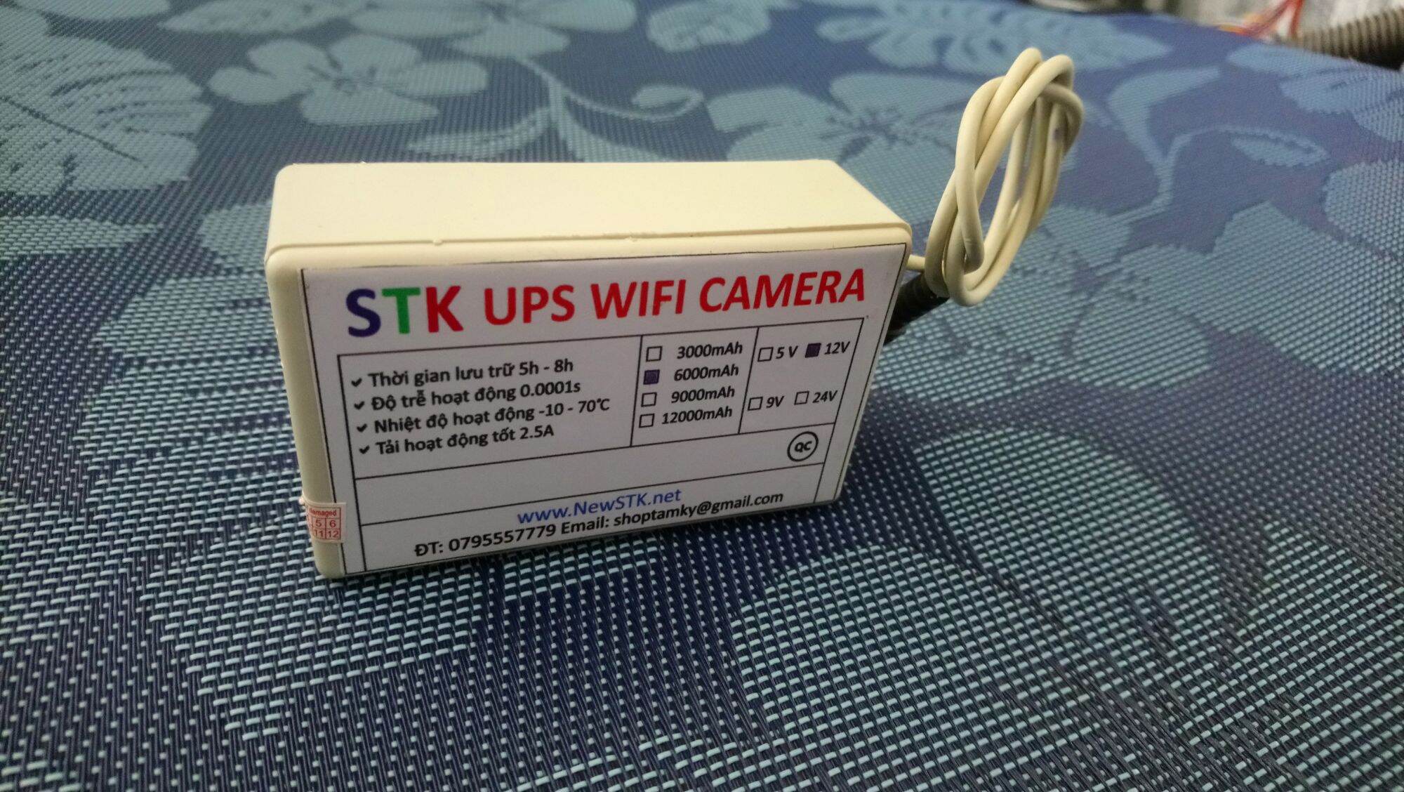 Acquy dự phòng 12V 2500mAh