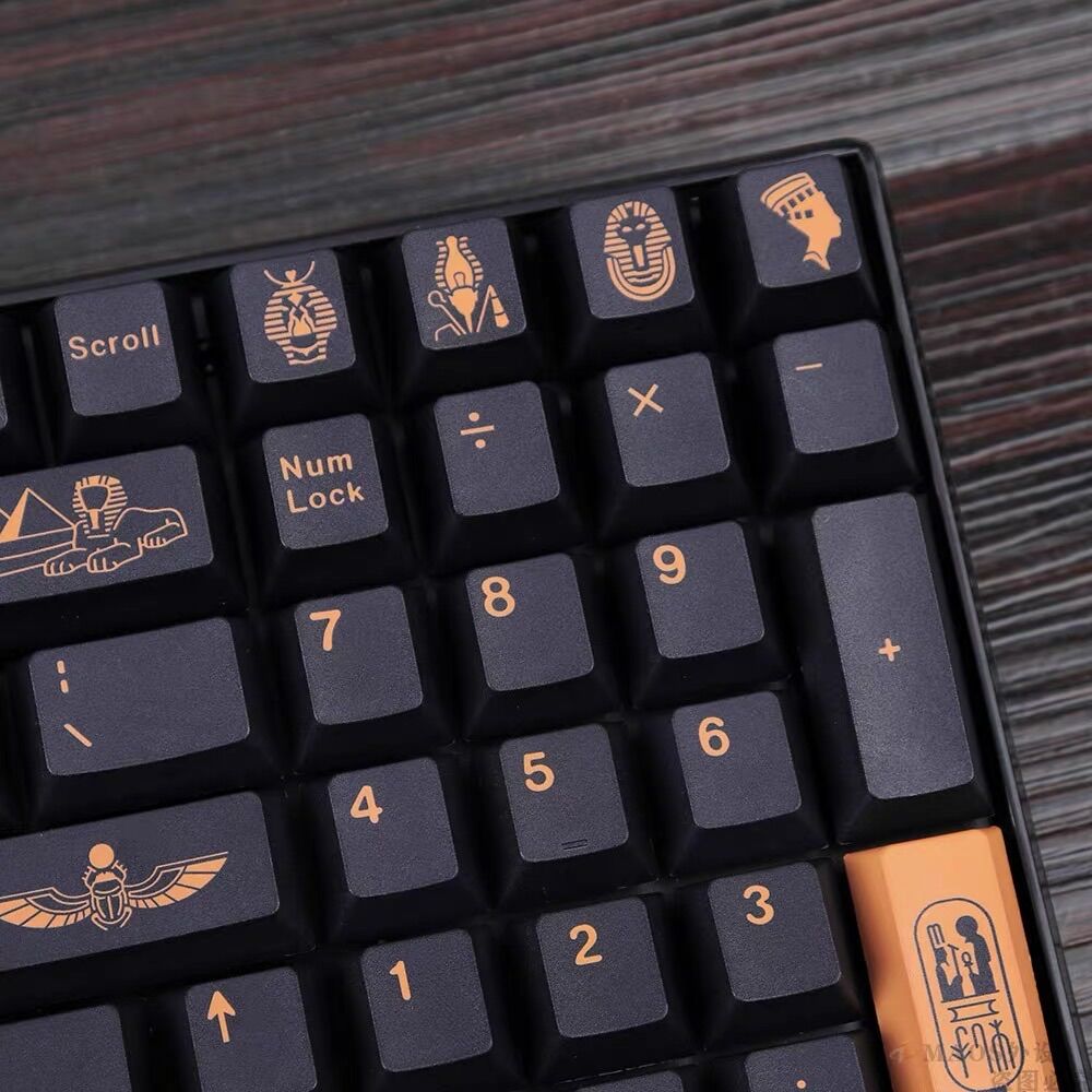 Set Keycap Pbt Cherry GMK Pharaoh 129 Phím
