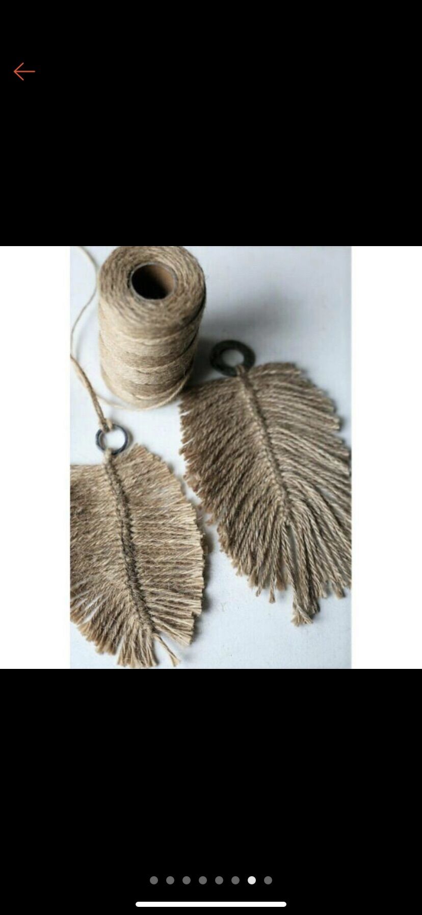 Cuộn 100m dây thừng trang trí HandMade