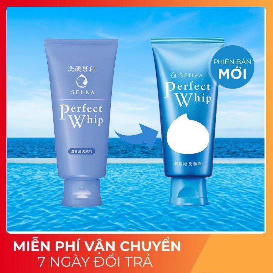 [MẪU MỚI 2021] Sữa rửa mặt Shiseido Senka Perfect Whip 120g