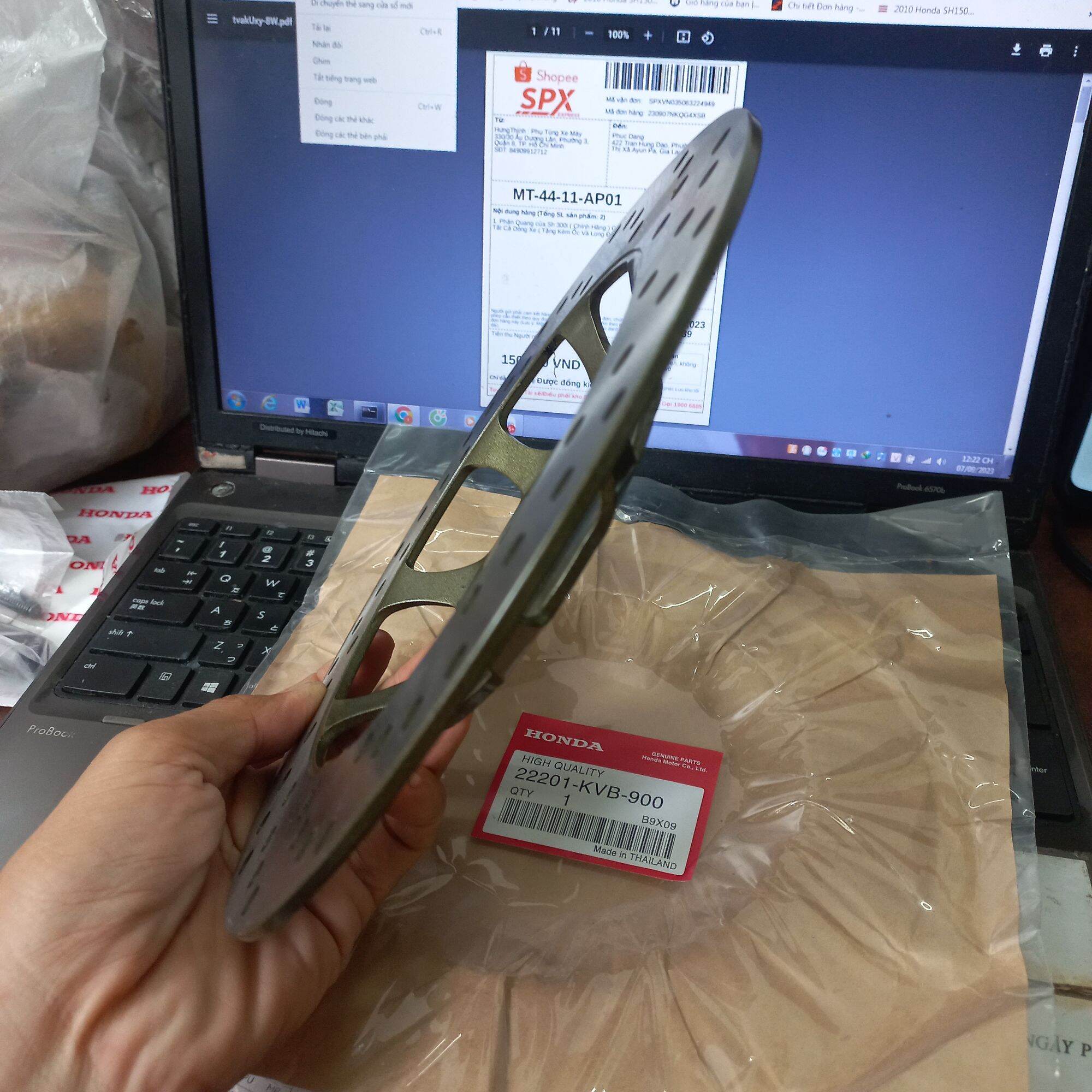 ĐĨA TRƯỚC WAVE ZX , FU1 , WAVE 110 THÁI ( LOẠI 1 )