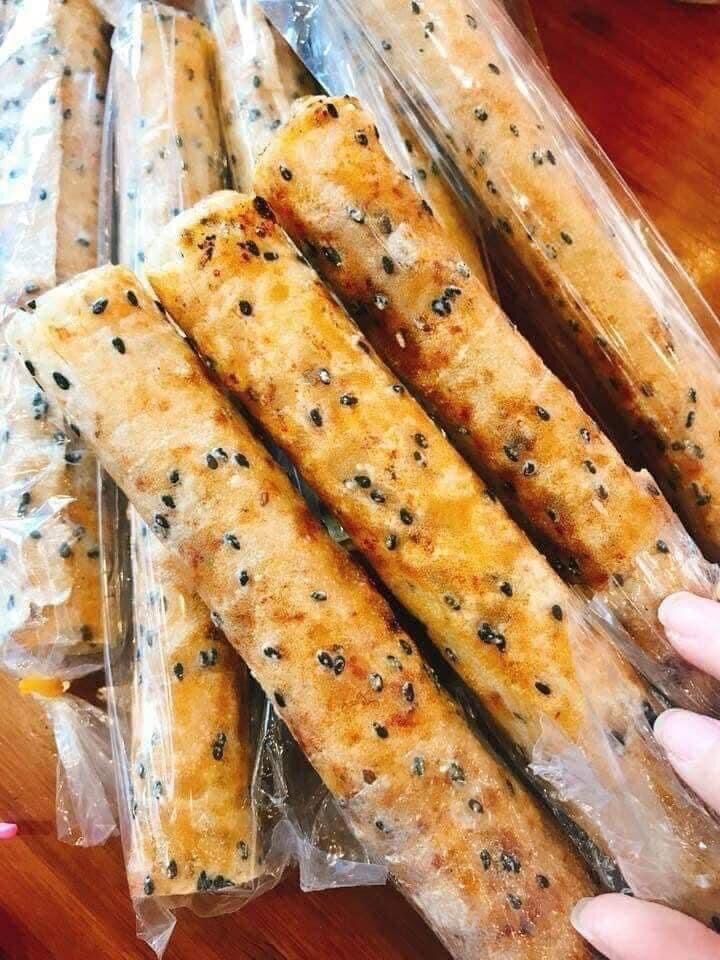 Bánh tráng cuộn mắm ruốc đặc sản Phan Rang