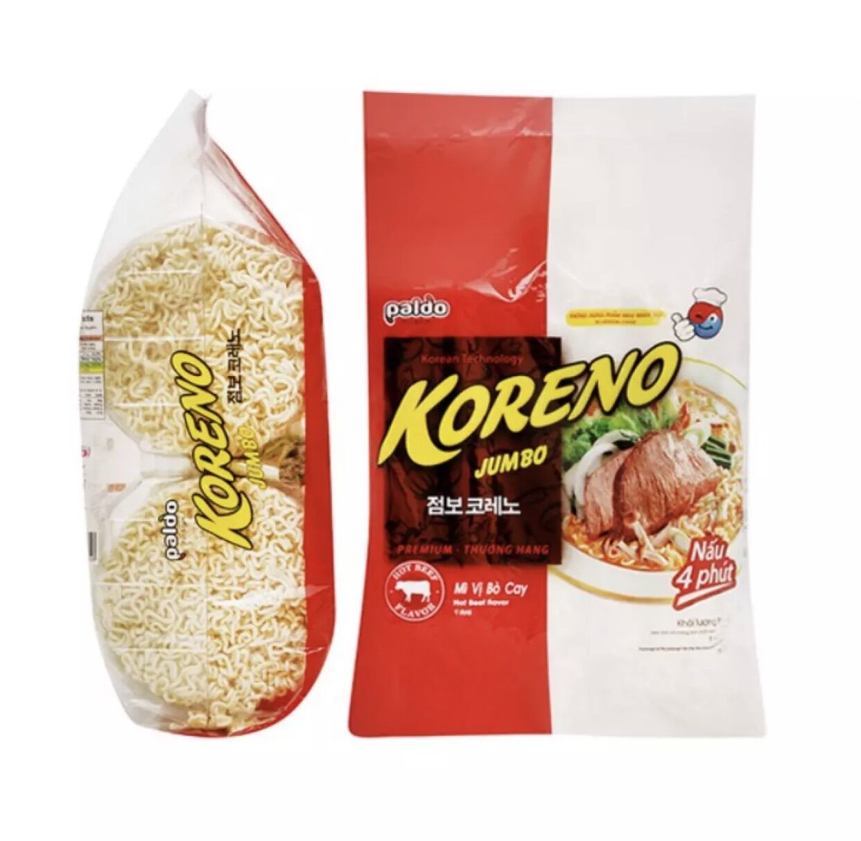 Mì Jumbo Koreno đủ vị 10 gói