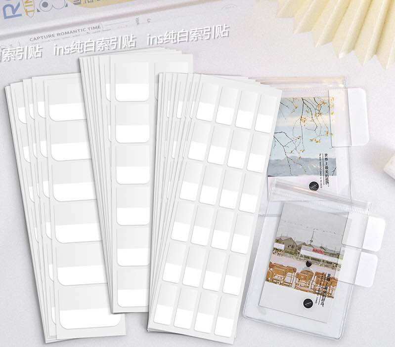 Sticky Note Ghi Chú Đánh Dấu Card Màu Trắng