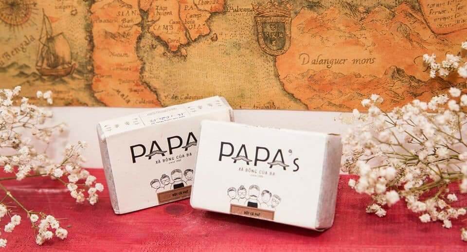 Xà phòng bột cà phê papa