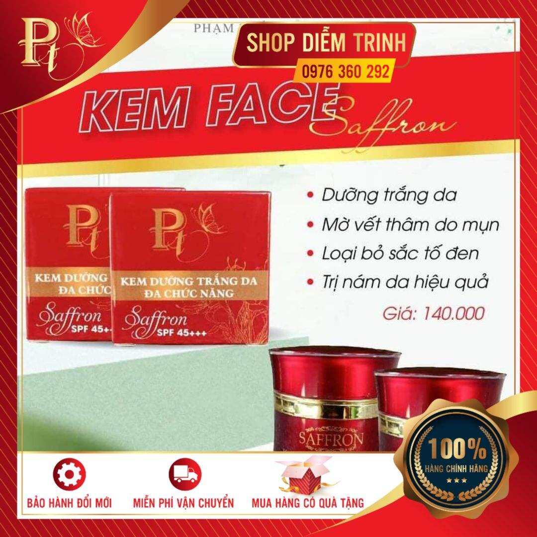 Kem dưỡng trắng da đa chức năng Saffron spf45+