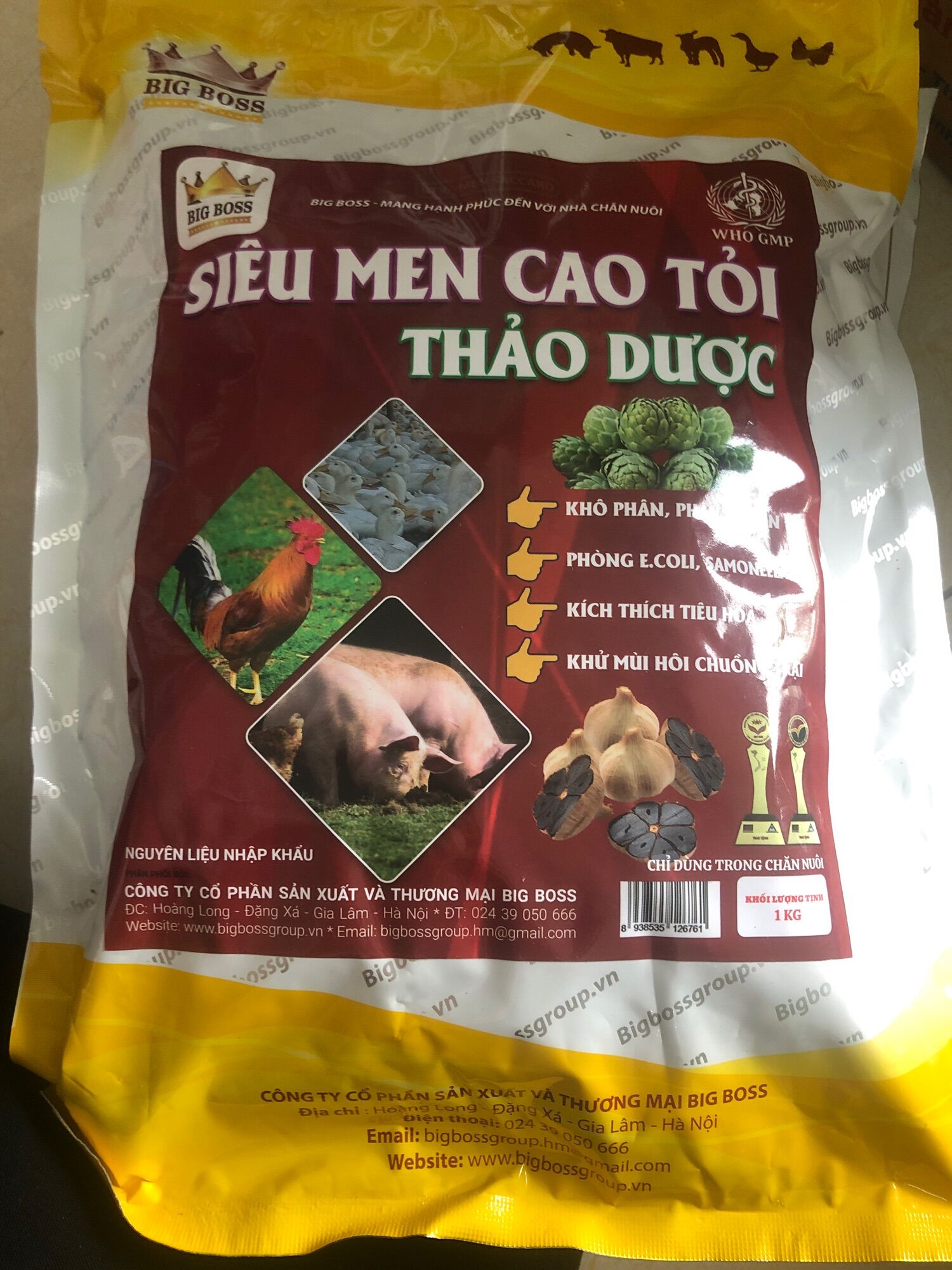 Siêu men tỏi thảo dược