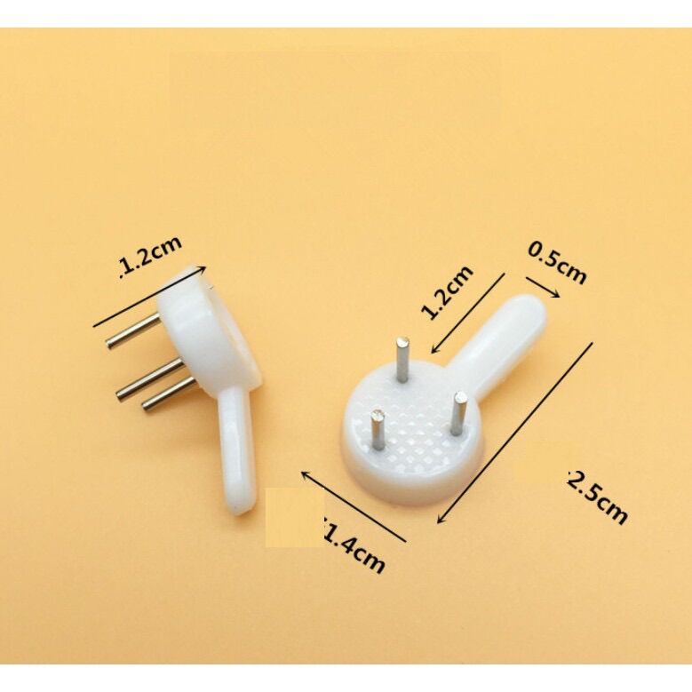 Set 10 đinh 3 chân treo tranh ảnh