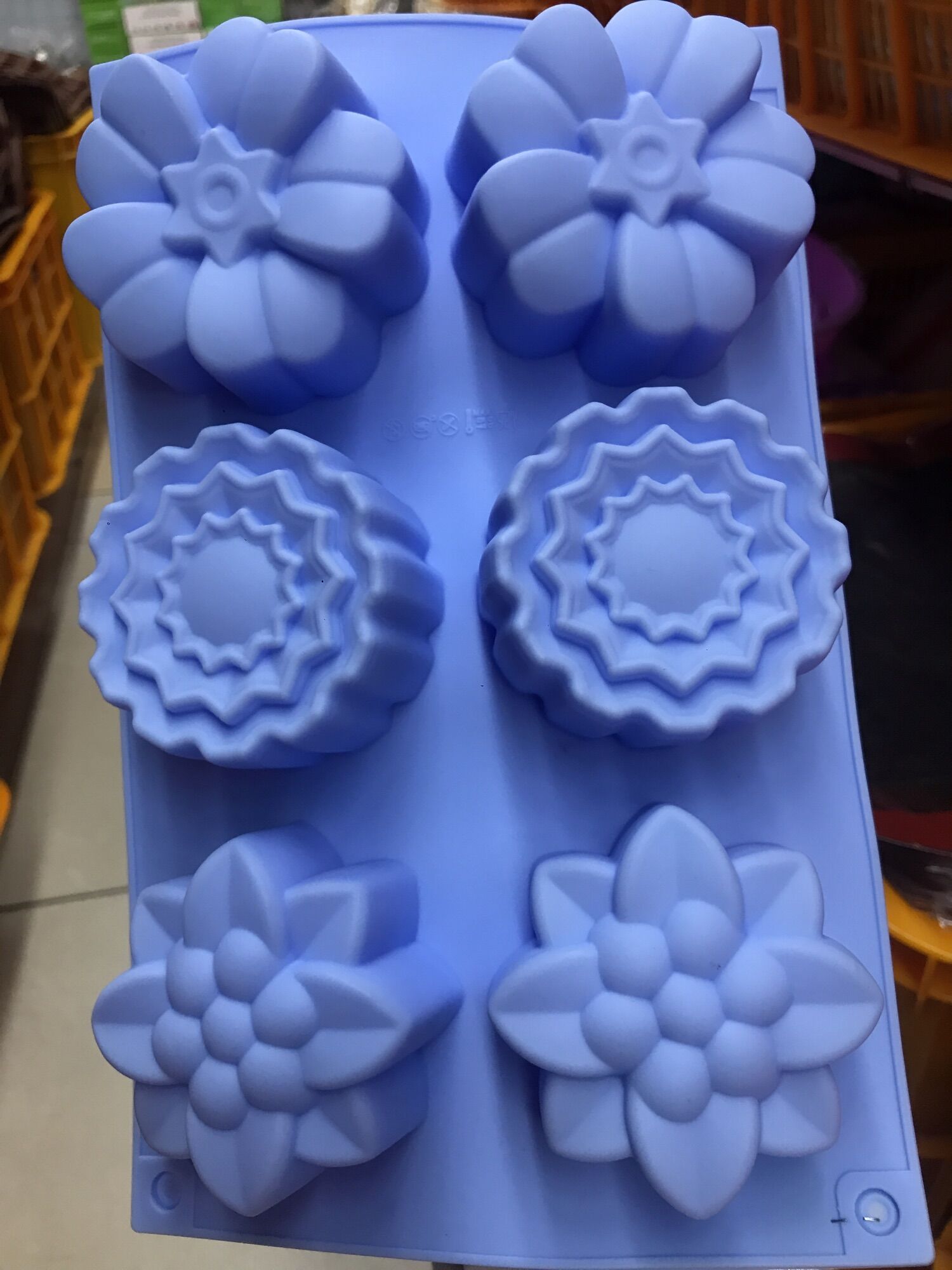 Khuôn silicon rau câu Trung Thu