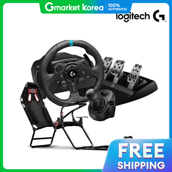 Logitech Korea Logitech G923 Racing Wheel + Driving Shifter + Gt Lite Seat Package Giá 22,140,250 Đồng*Miễn phí vận chuyển