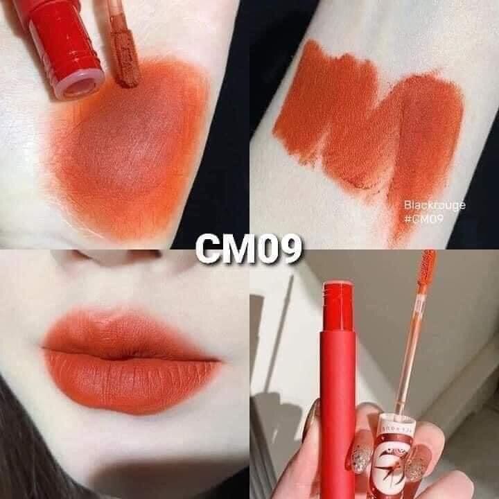 Son Black Rouge Cream Matt Rouge II CM09 Honeyed ( cam đất trung tính ) chính hãng Hàn Quốc