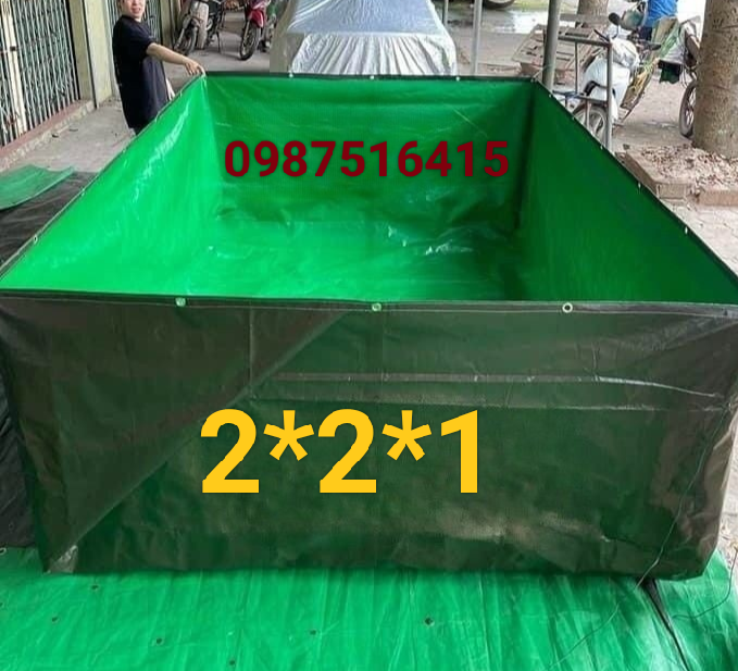 bể bạt nuôi ốc, lươn ếch, cá