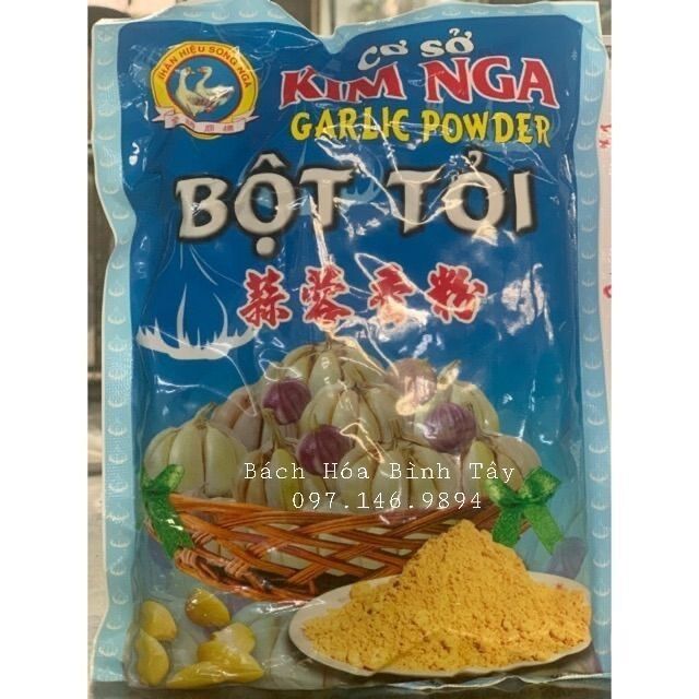 Bột tỏi đặc biệt hiệu kim nga gói 500gram