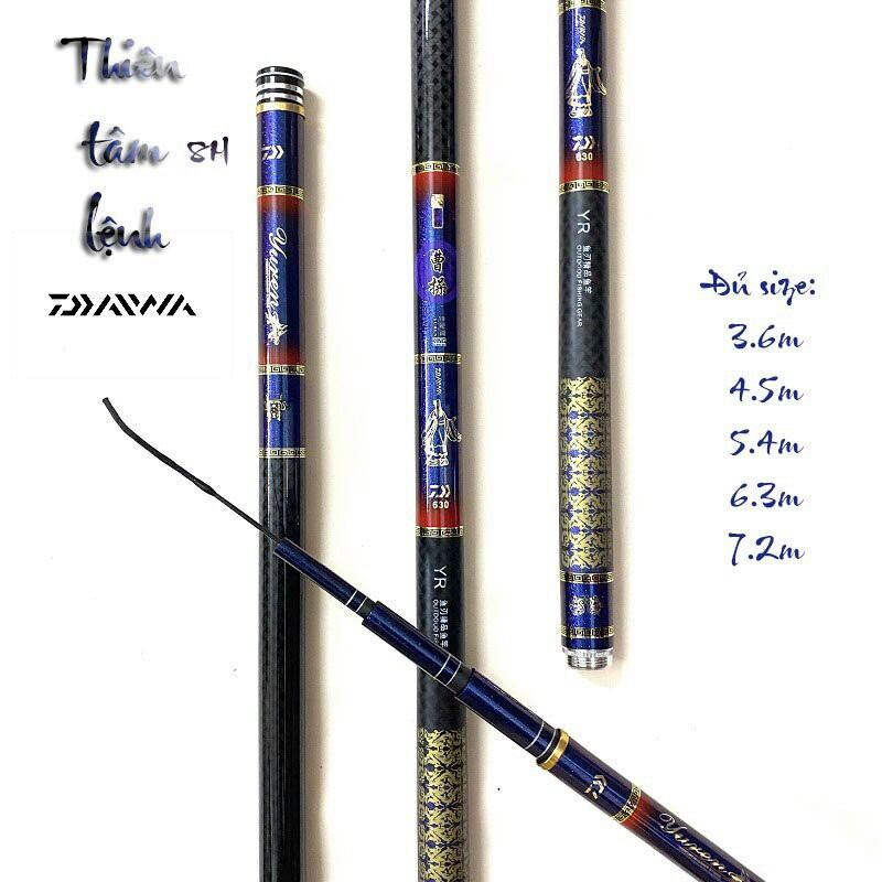 Cần daiwa thiên tâm lệnh 8h