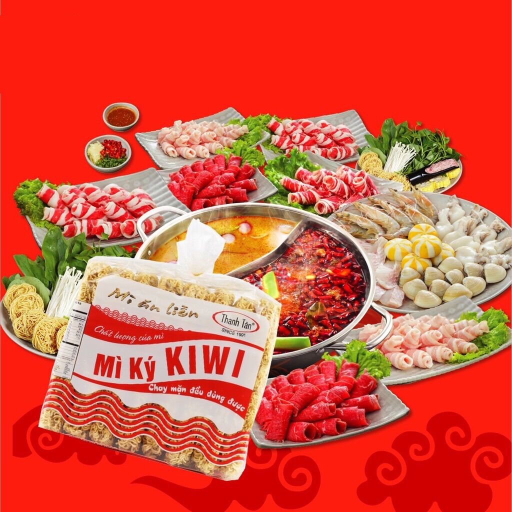 Túi mì ký Kiwi Thanh Tân 900gr (1 túi/16 gói)