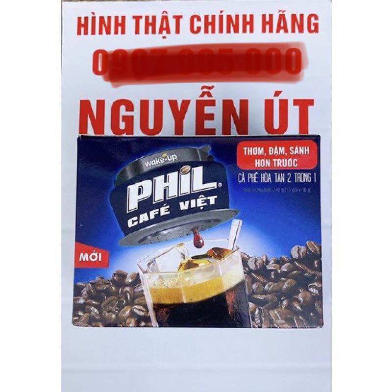 Cafe phil hộp 15 gói x 16g