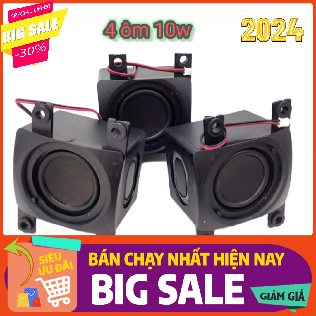 Cụm loa toàn dải 2.85inch 1 loa và 1 cộng hưởng