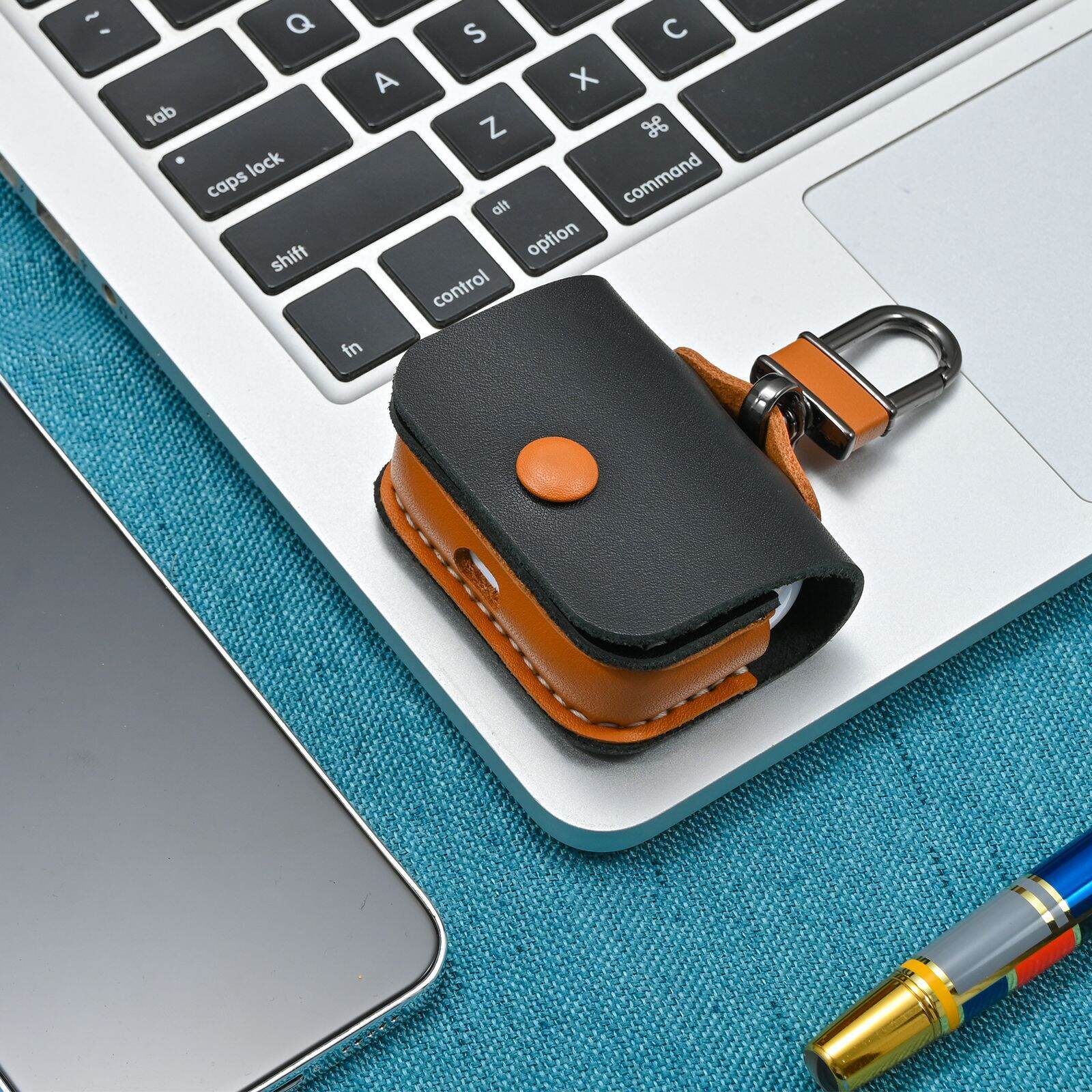 Vỏ bảo vệ dùng cho airpods pro hộp đựng tai nghe thế hệ 1/2/3 apple da thật vỏ bảo vệ tai nghe không dây bluetooth vỏ da mẫu mới nam nữ chống sốc bọc toàn bộ cá tính thời trang