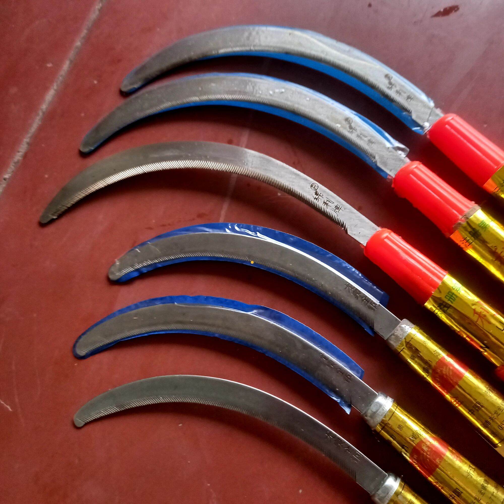 Liềm cắt lúa cắt cỏ cắt rau sắc bén có răng chấu