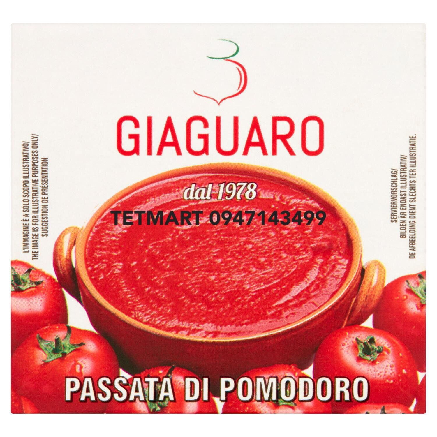 Cà chua xay Giaguaro 400g Tomato Paste