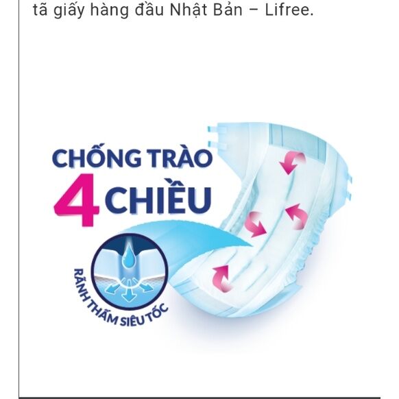 Tã dán người lớn Caryn size L40 miếng  (hàng khuyến mãi)(vòng hông 68-122)