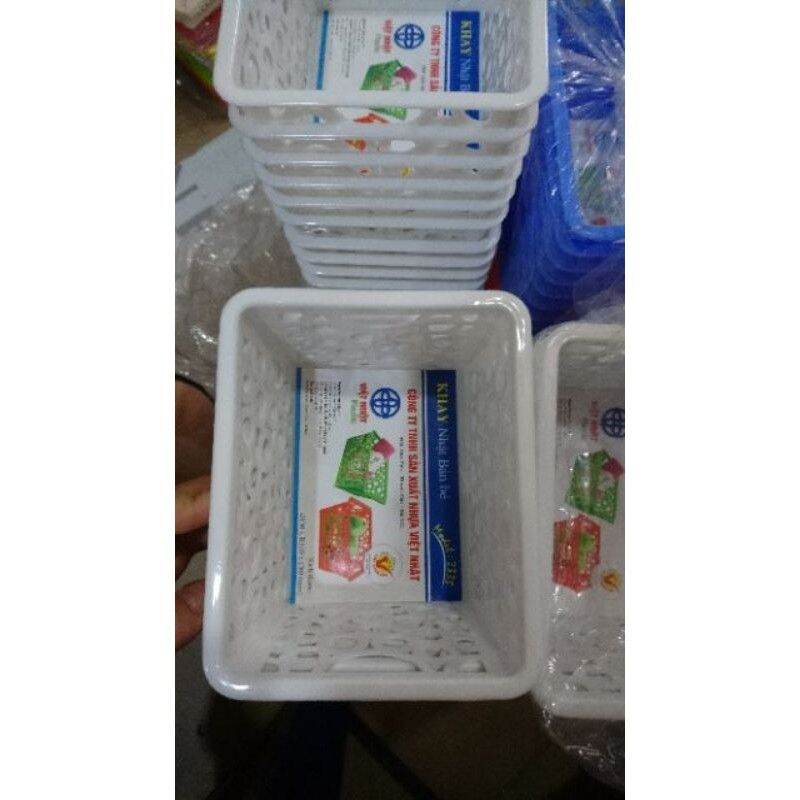 set 10 Rổ nhựa chữ nhật 10*13*8 cm chính hãng Viêt Nhật