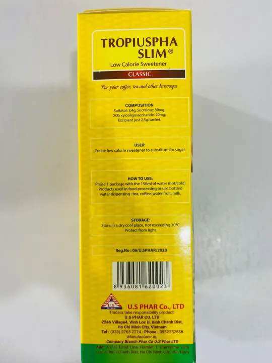 Đường bắp ăn kiêng TROPIUSPHA SLIM 125g