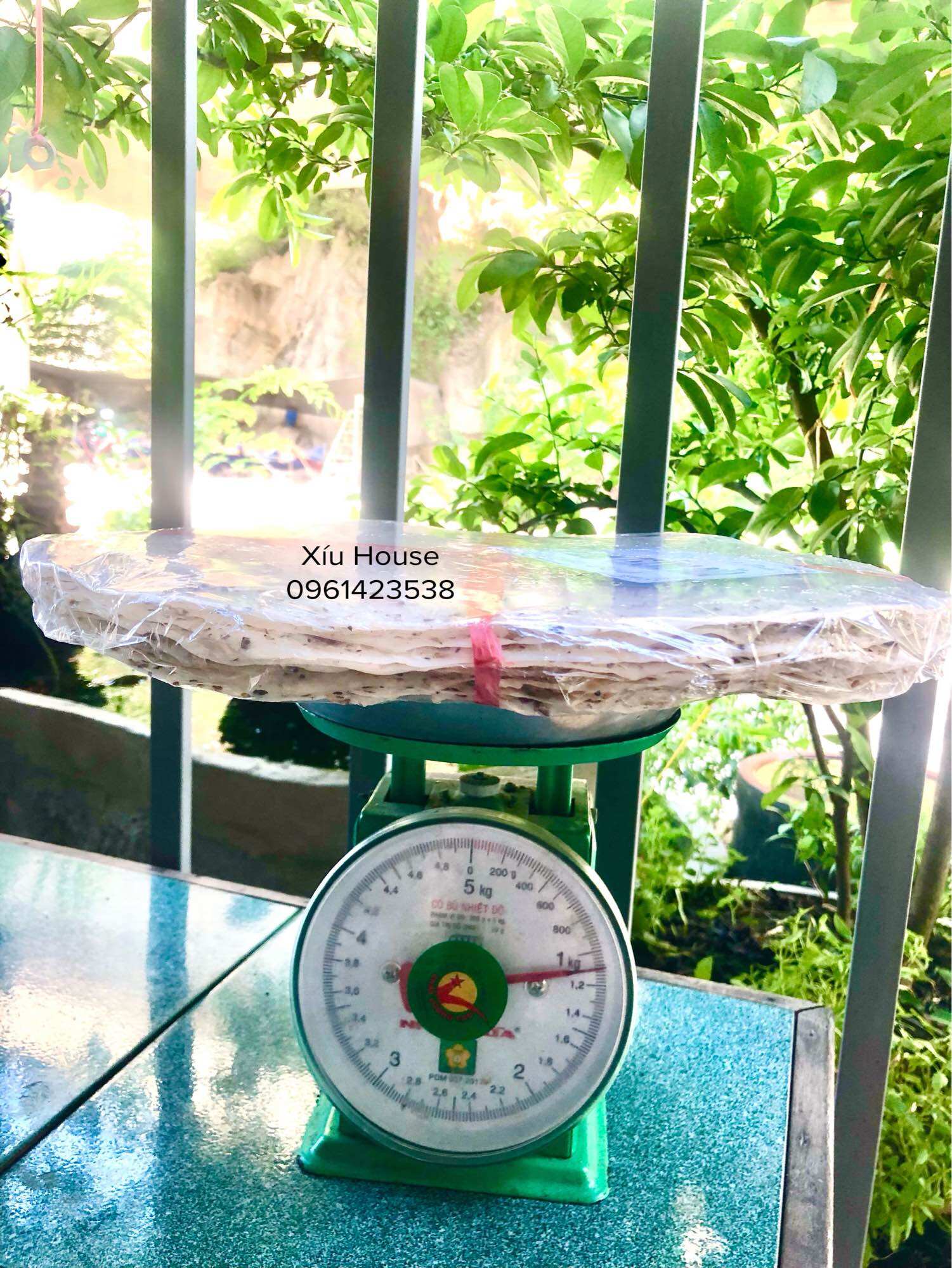 Bánh Tráng Dừa Tam Quan Bình Định (10Cái/Xấp/1.1Kg, Size 34cm)