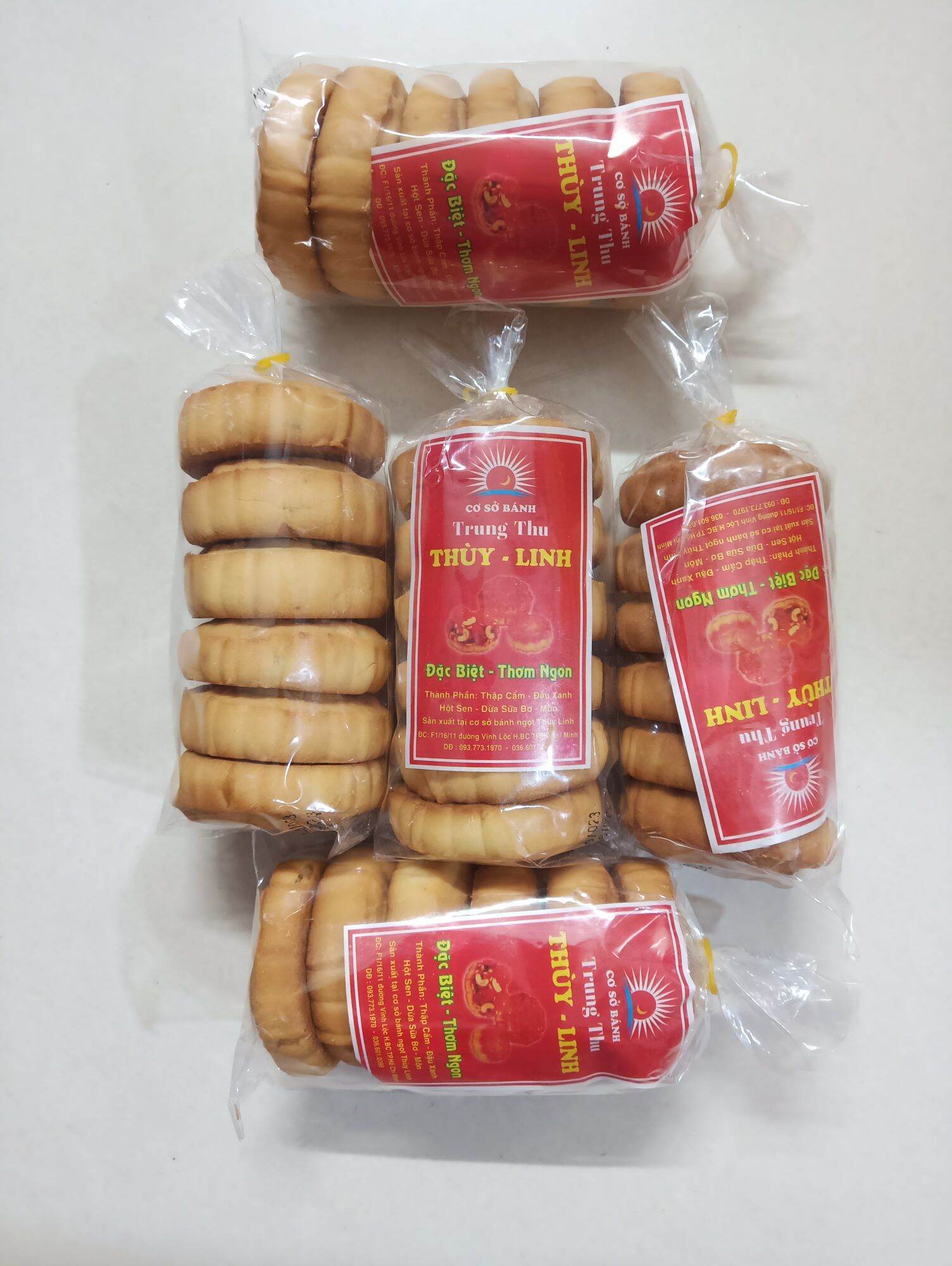 Bánh trung thu thập cẩm mini combo 10 cây