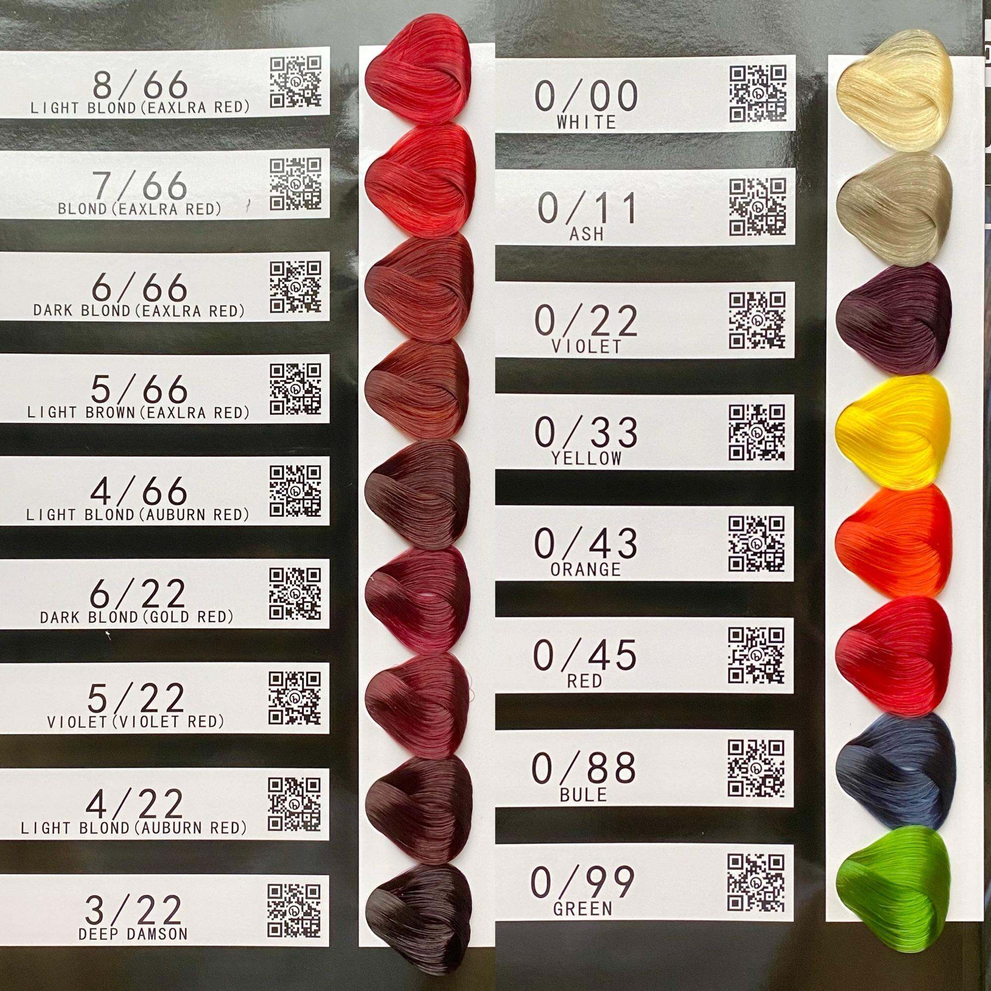 Kem Nhuộm Tóc Thảo Dược Phủ Bạc-Nhuộm LIGHT Trực Tiếp 3D VIL 120ml [Mua Sỉ 60 Tuýp Không Oxy Tặng Bảng Màu]