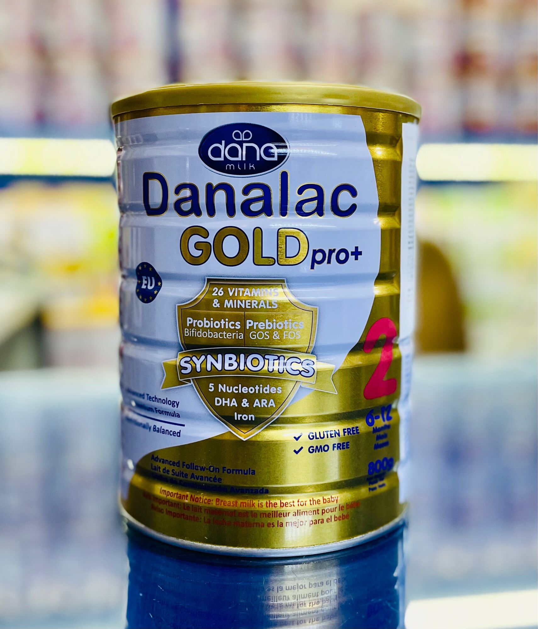 Sữa Danalac Gold Pro Nhập khẩu Thụy sỹ (800g) Số 1,2,3,4