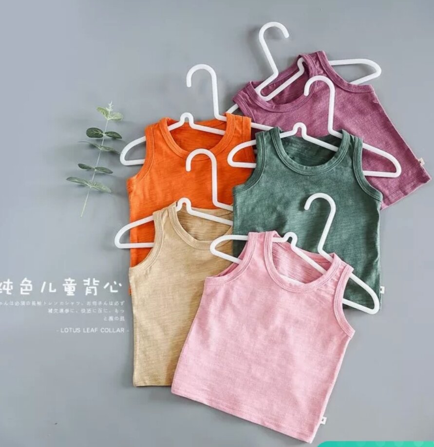 COMBO 49k 3 áo ba lỗ cotton sược siêu chất cho bé trai