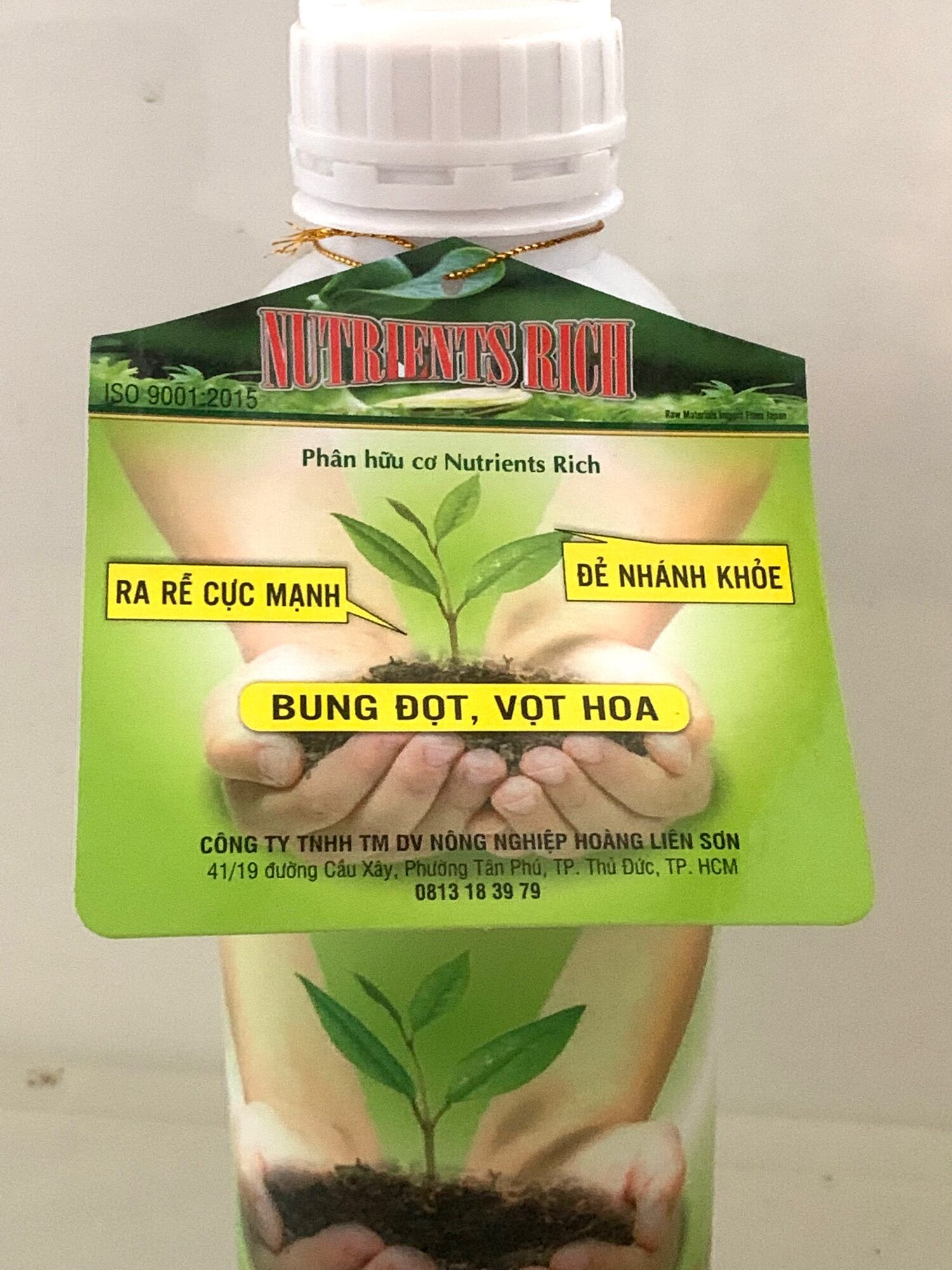 Phân bón hữu cơ nutrients rich - 1 lít -