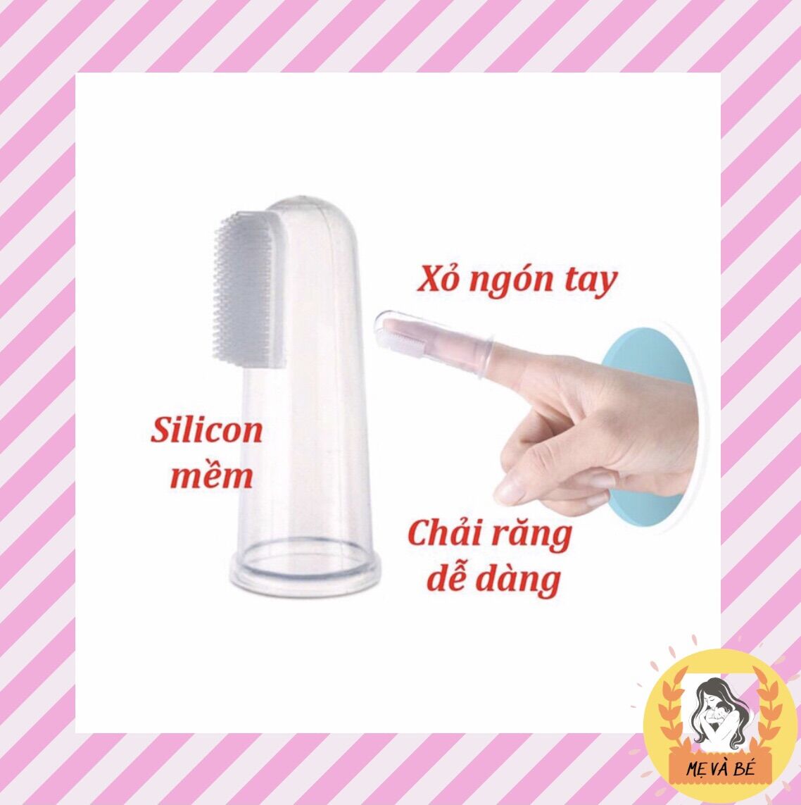 Rơ lưỡi Sillicon chính hãng an toàn cho bé yêu.