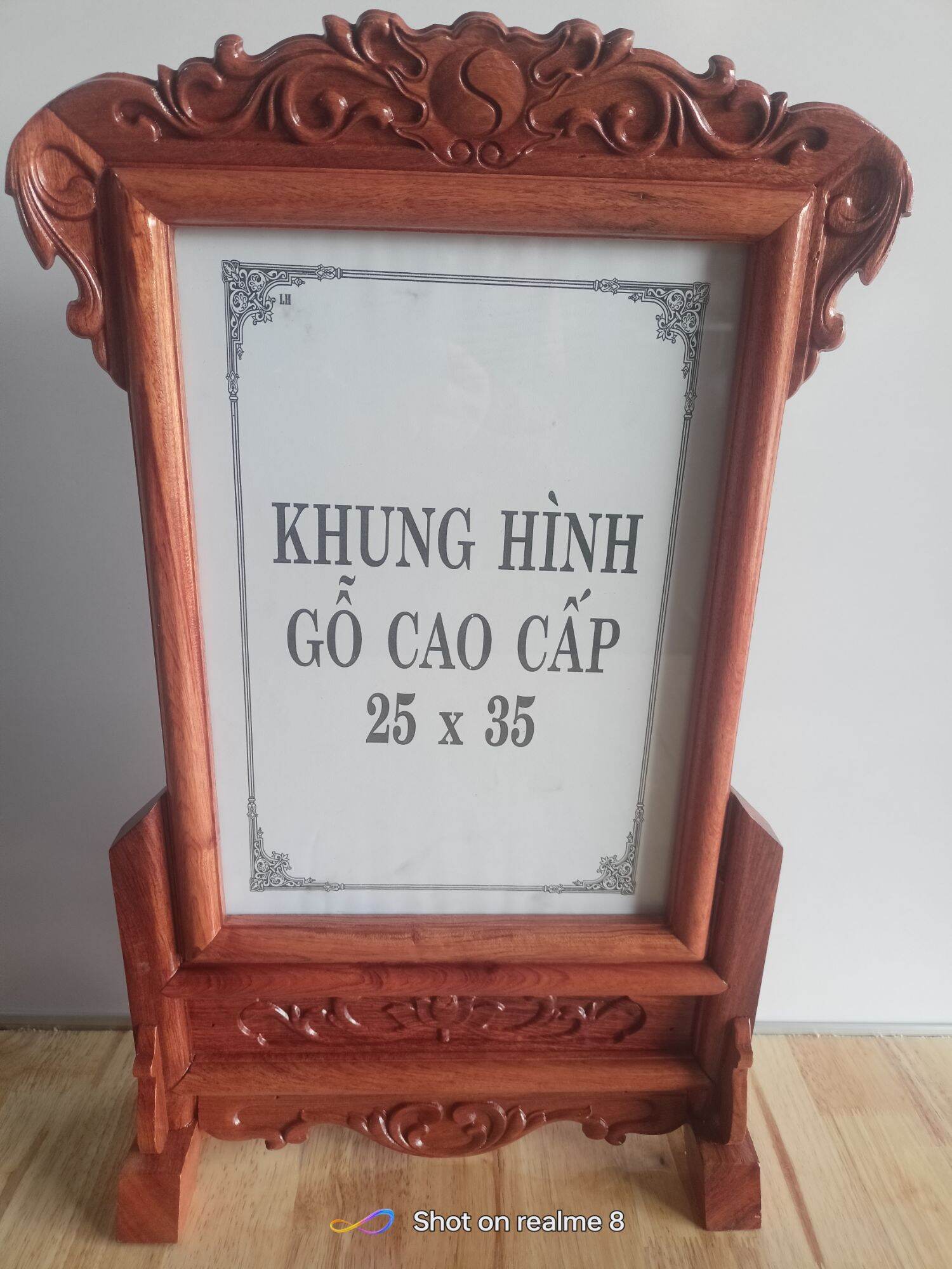 Khung Ảnh Thờ Gỗ Hương 100%(18/24, 21/31, 25/35)