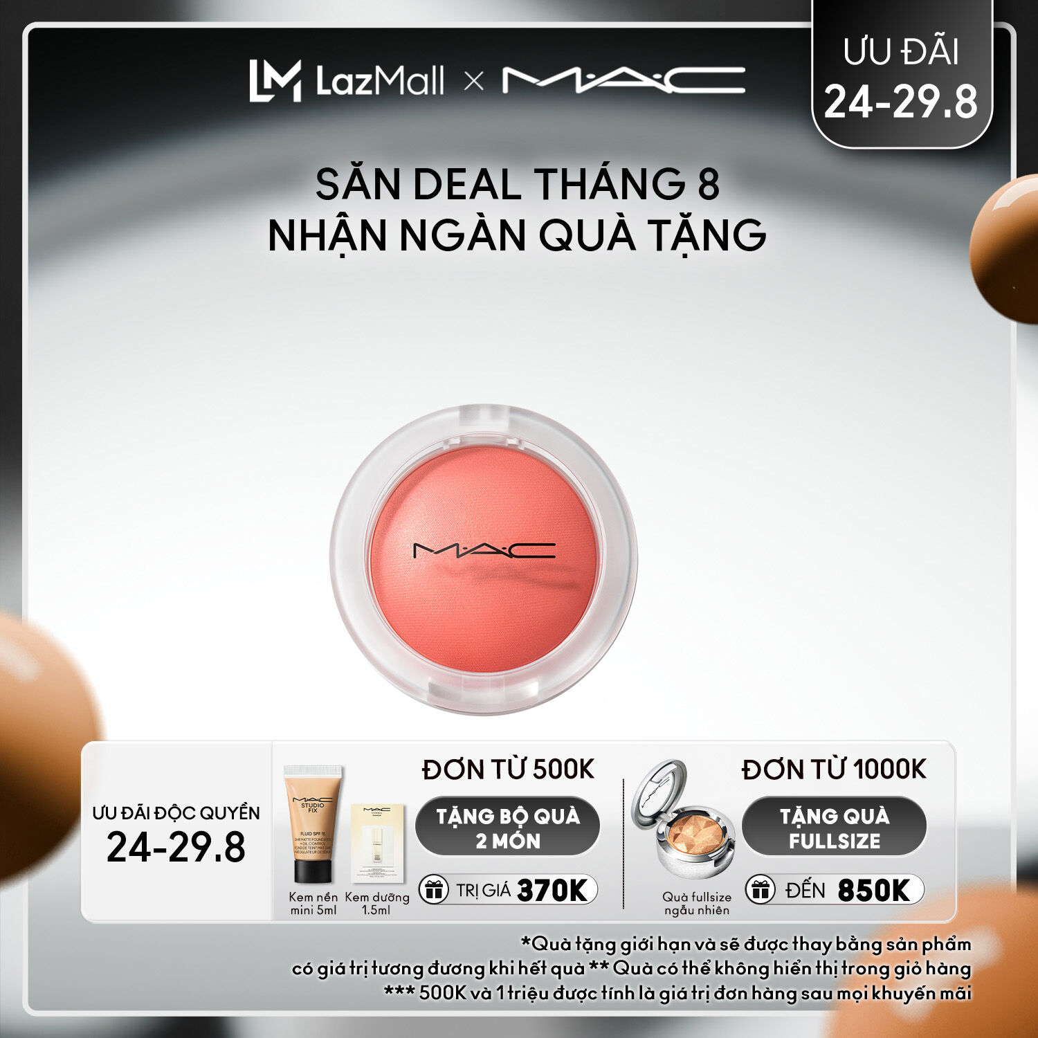 [ƯU ĐÃI 24-29.8] Glow Play Cushiony Blush / Căng bóng chuẩn sắc