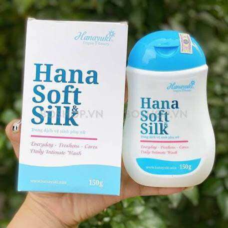 [HCM]dung dịch vệ sinh hana soft silk 150g.)