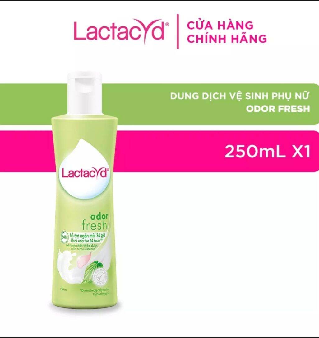 Lactacyd lá trầu _ lactacyd odor fresh_ chai 250 ml