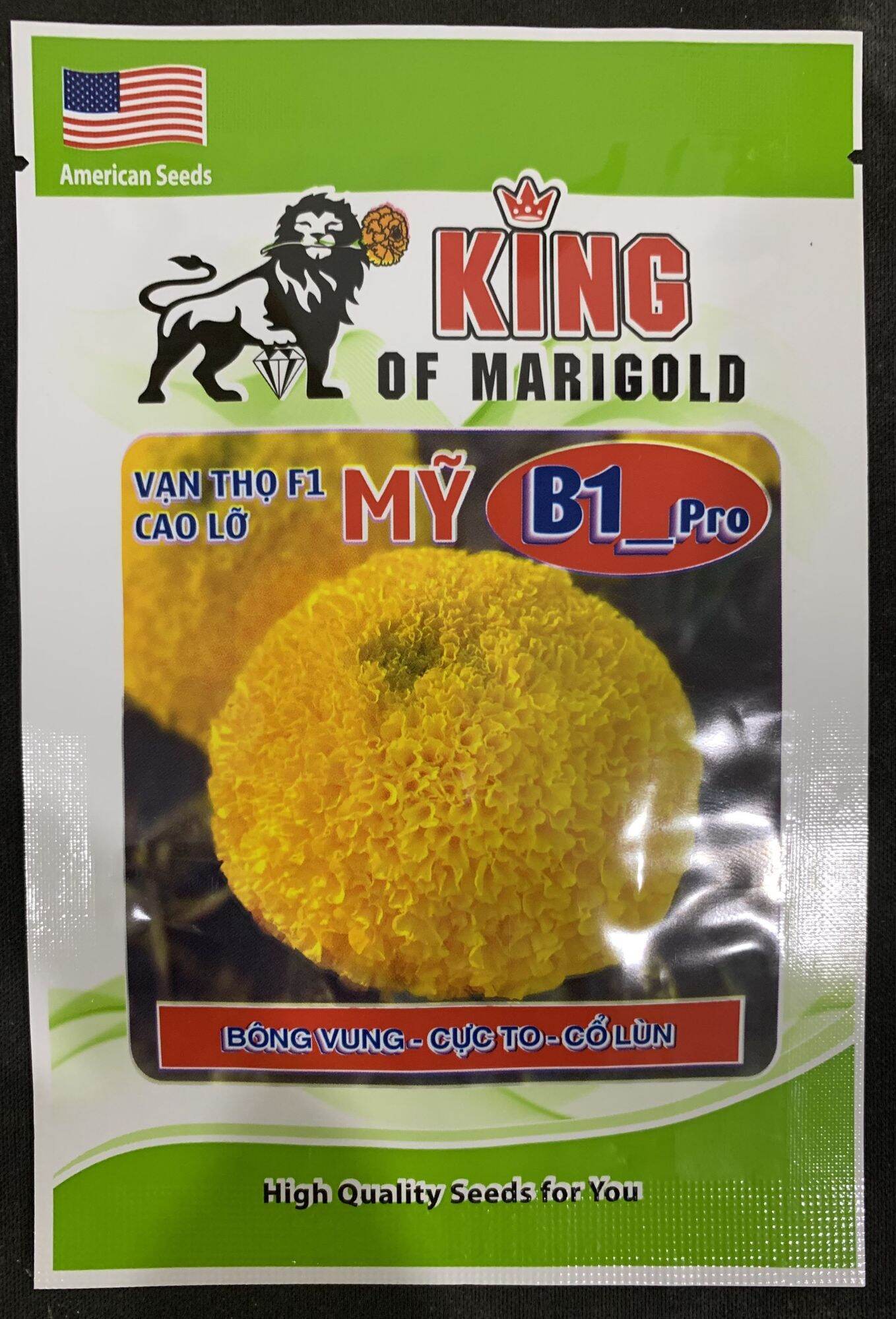 Hạt giống vạn thọ b1 king of marigold