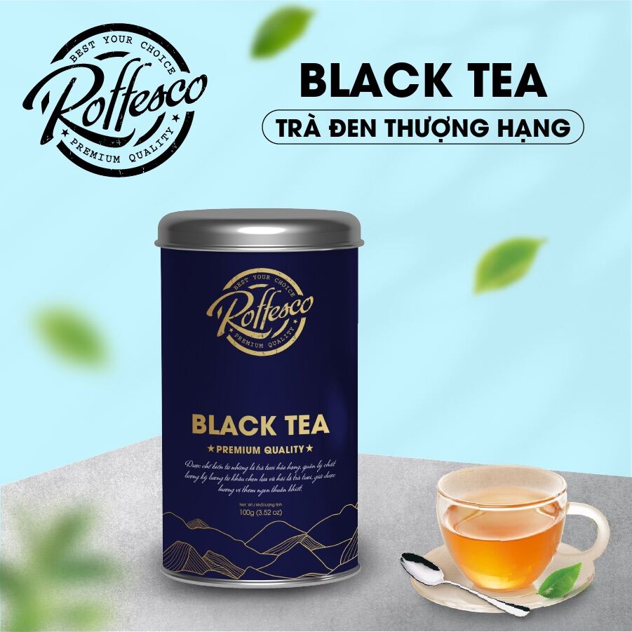Trà Đen Thượng Hạng Roffesco Premium Black Tea Hương vỏ cam quýt đậm vị