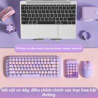 Mofii | Bộ Bàn Phím Cơ Có Dây Và Chuột Màu Hồng