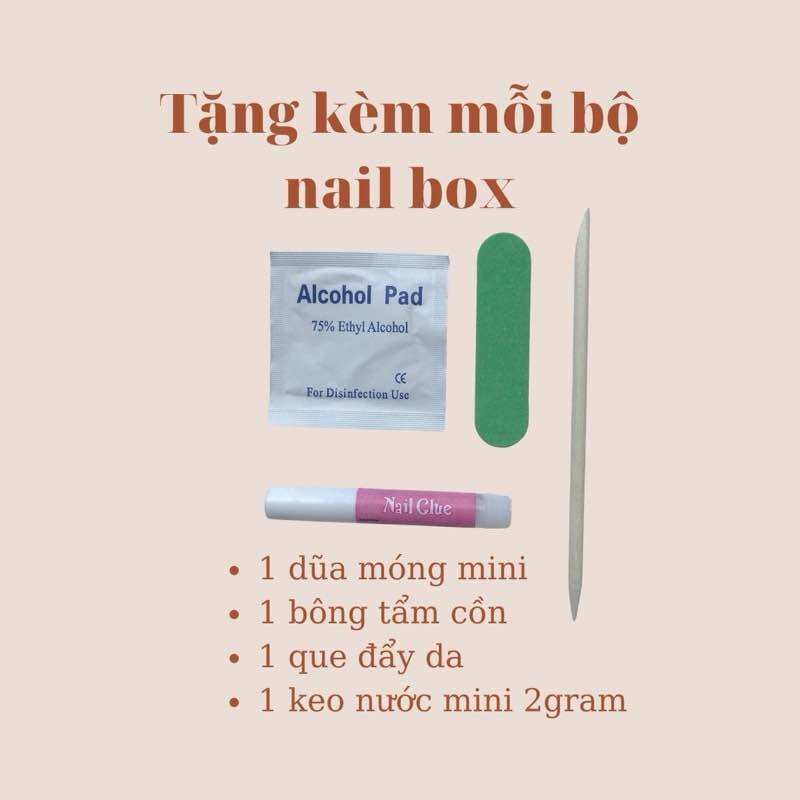 C069 Nail box thiết kế mắt mèo