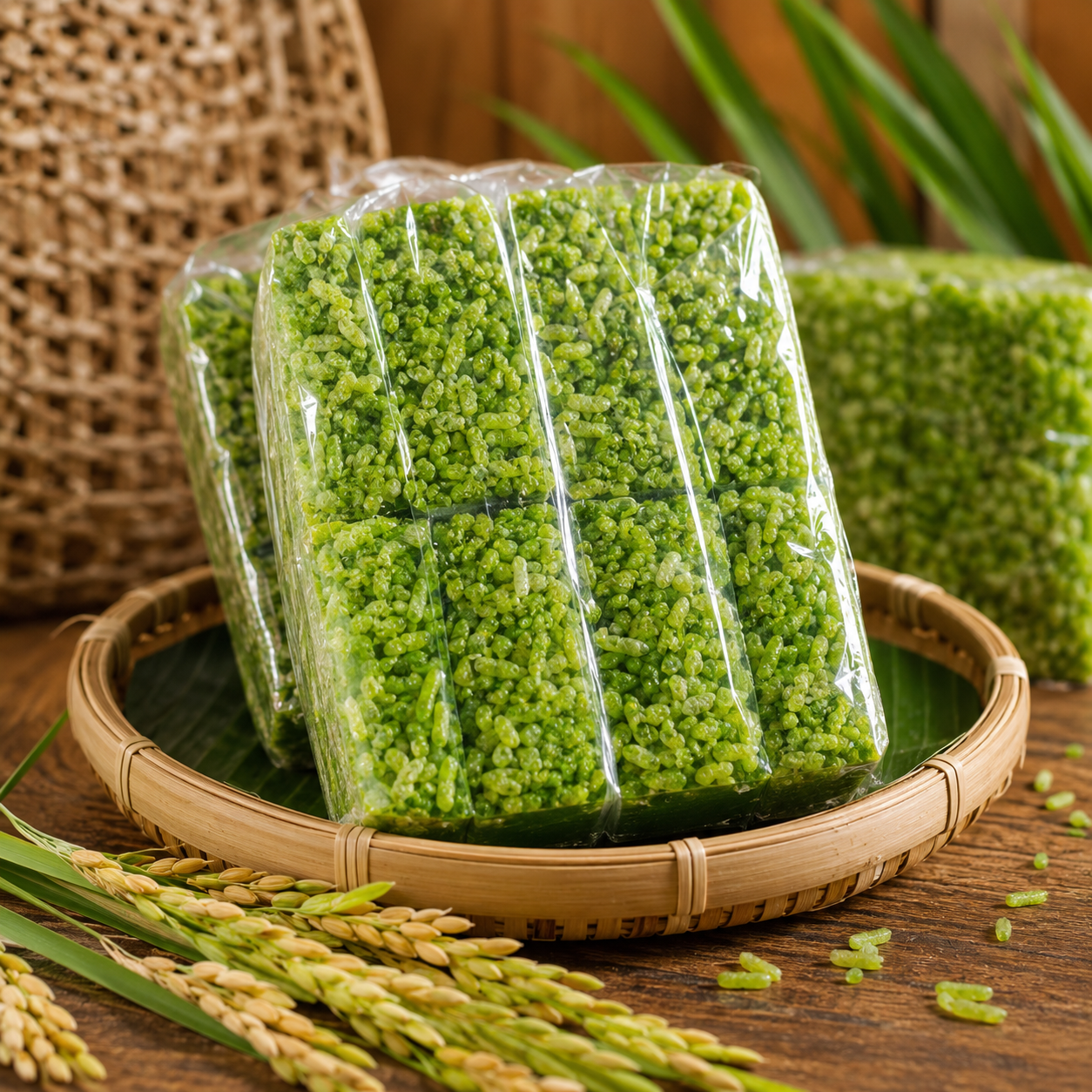 Bánh cốm sợi bún Bến Tre