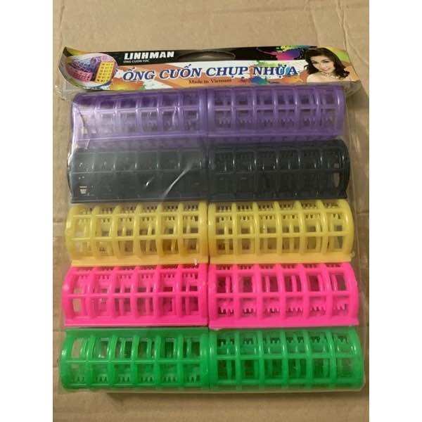 🚨Set 10 Kẹp Lô Gai- Kẹp quấn Tóc Nhiều màu, Dễ Xài