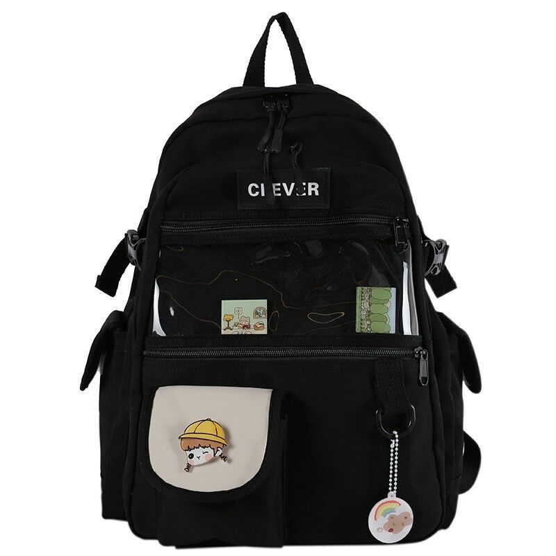 Balo ulzzang đi học chống thấm nước - CLEVER