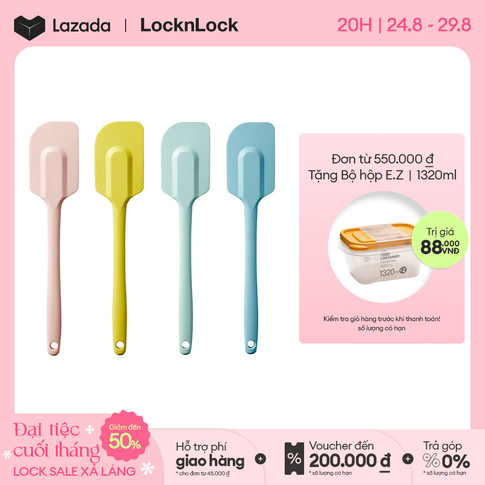 Muôi lật thức ăn silicone Lock&Lock - CKT223